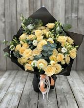Букет цветов из:  Розы и Лизиантусы #REPLACE_PRED# Черепаново