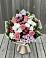 Букет цветов из: Альстромерии, Гвоздики, Розы и Хризантемы в Черепаново