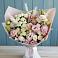 Букет цветов из: Альстромерии и Розы в Черепаново