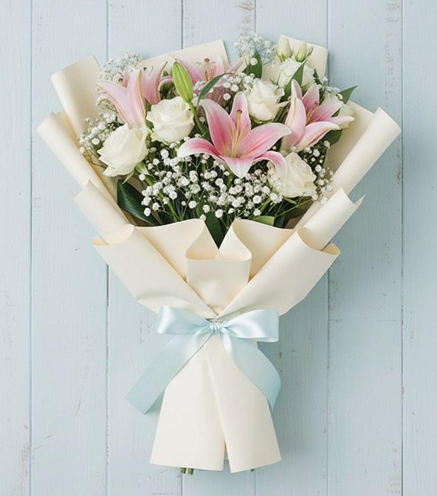 Букет цветов из: Лилии в Черепаново