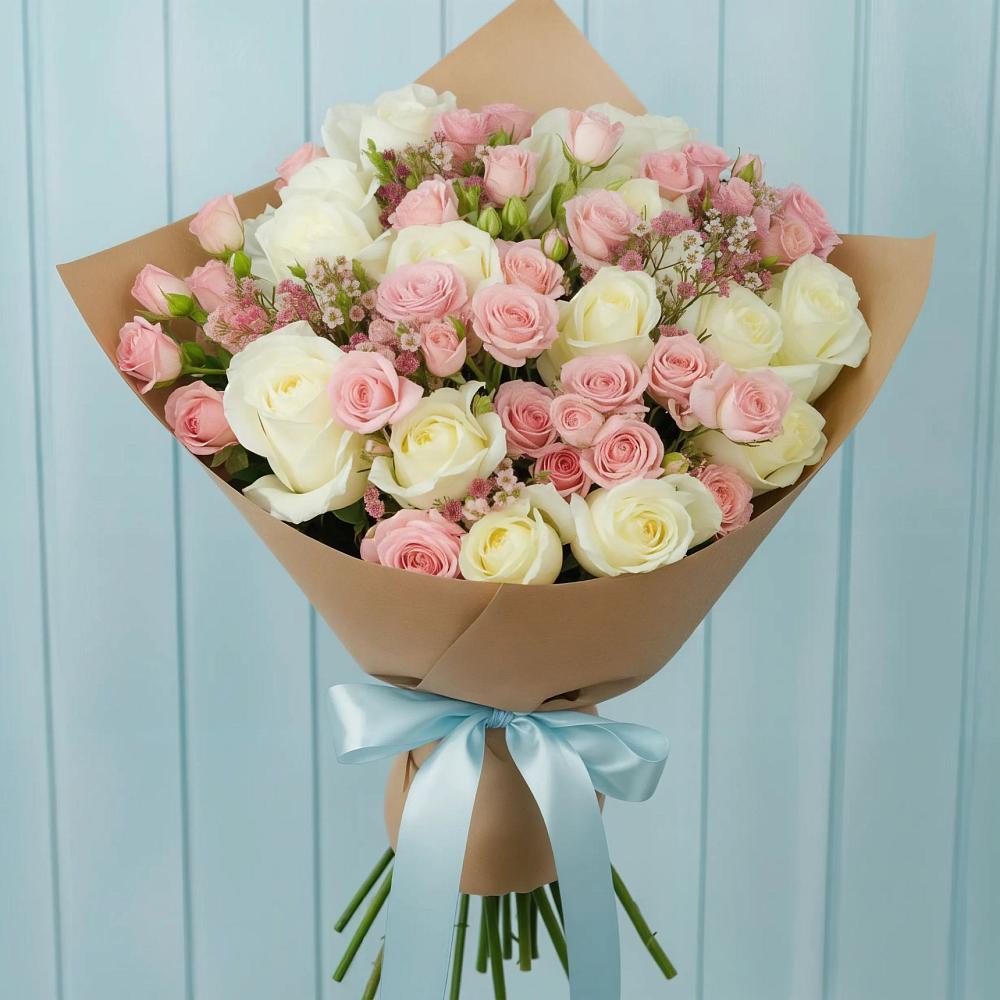 Букет цветов из: Розы в Черепаново