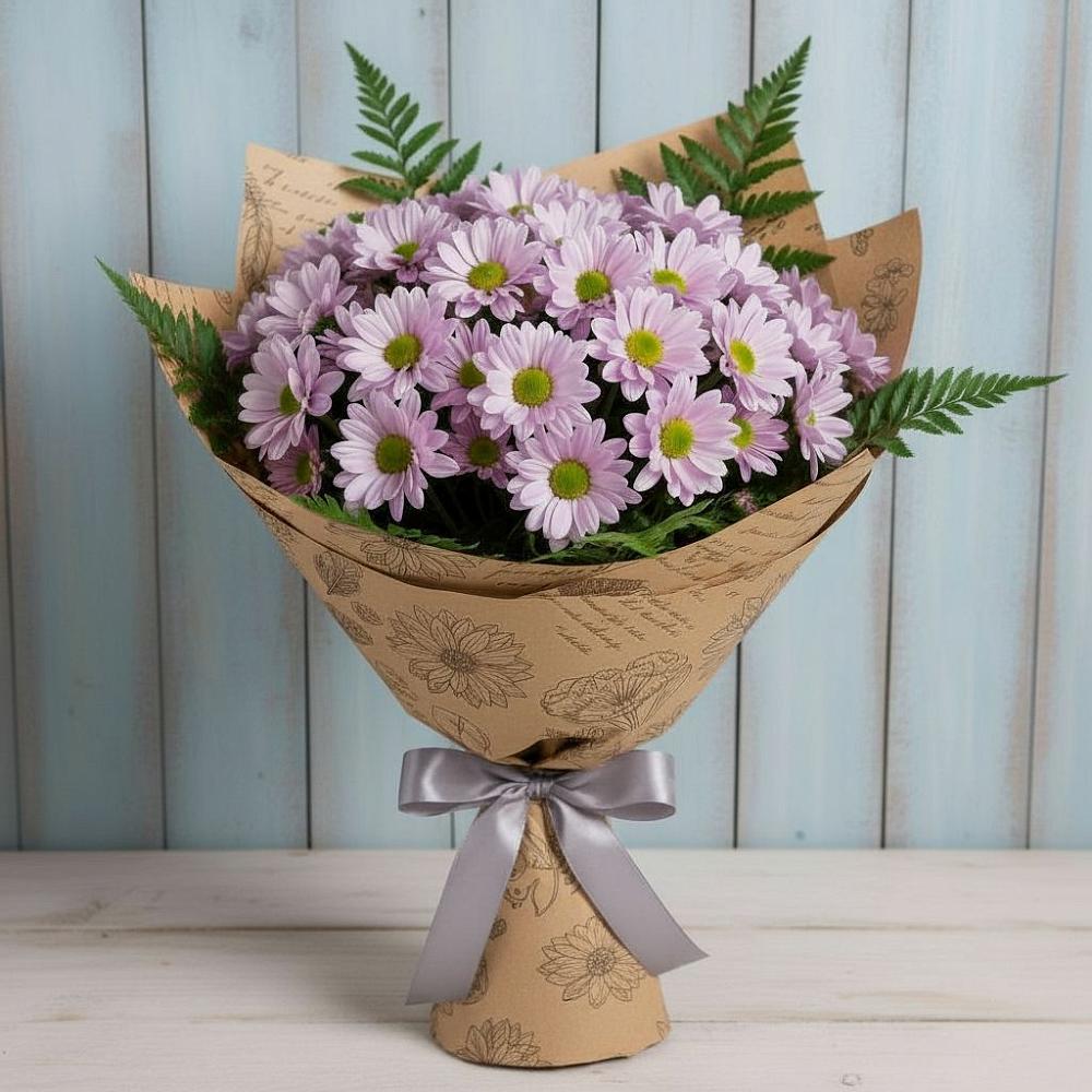 Букет цветов из: Хризантемы в Черепаново