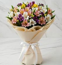 Букет цветов из:  Альстромерии в Черепаново