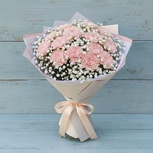 Букет цветов из:  Гвоздики в Черепаново