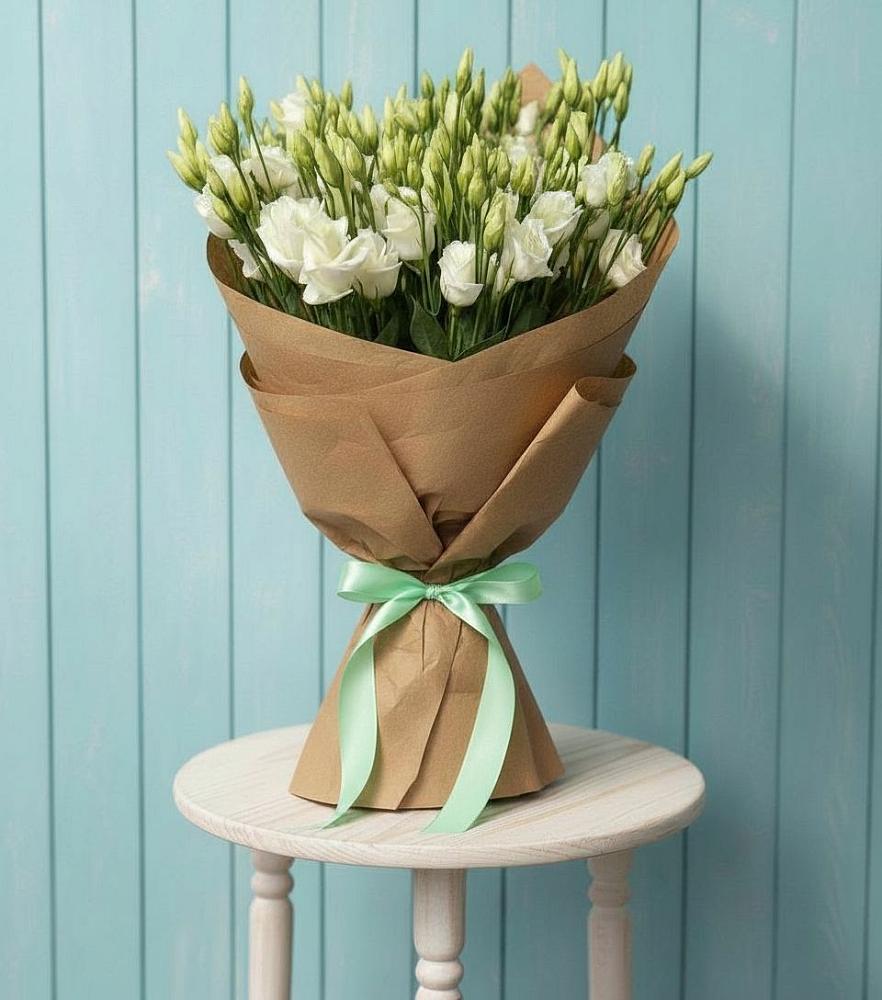 Букет цветов из: Лизиантусы в Черепаново