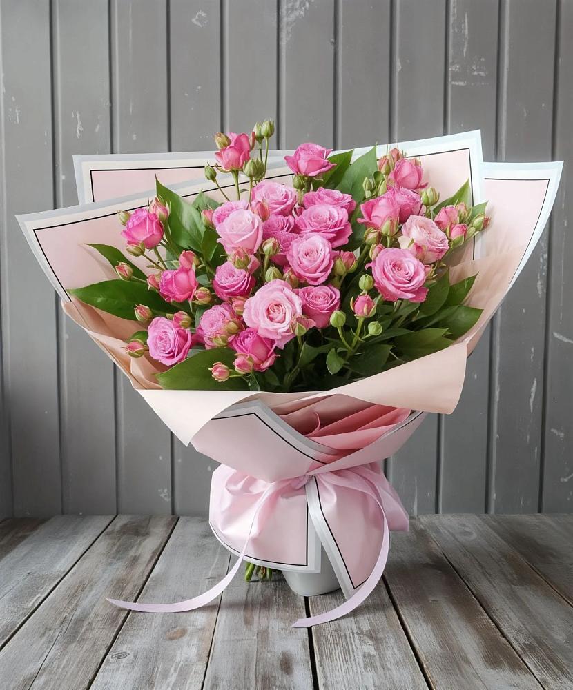 Букет Розовый кустик в Черепаново