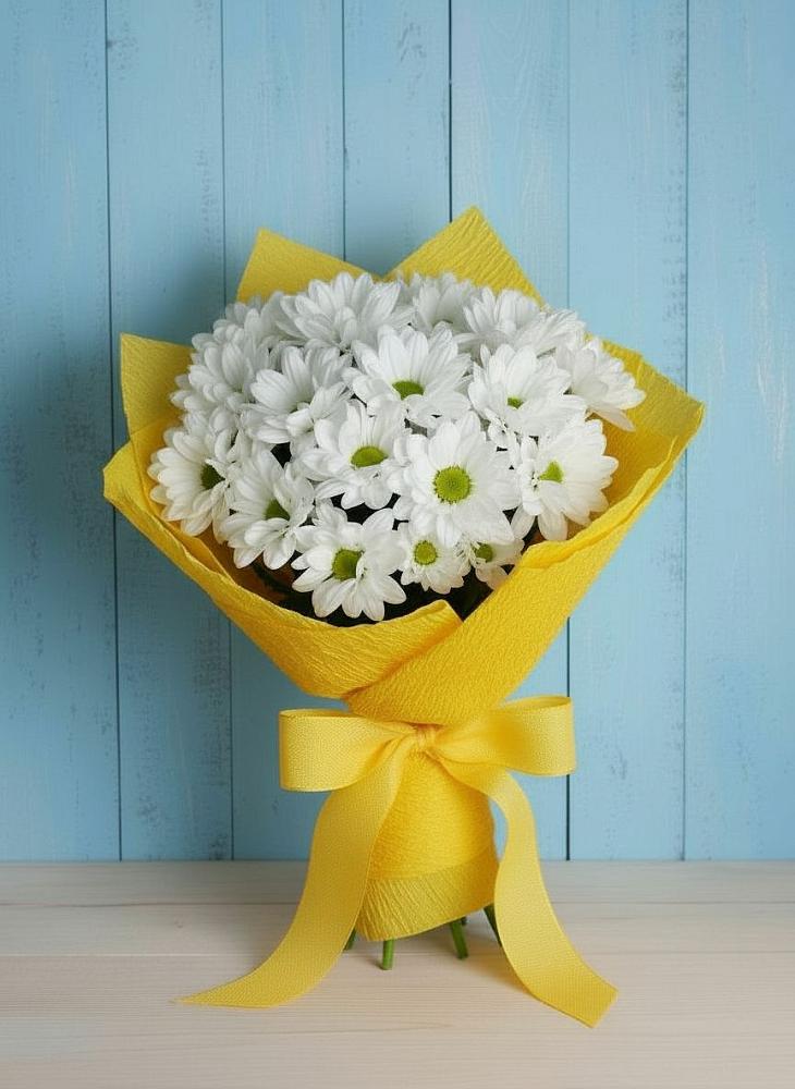 Букет цветов из: Хризантемы в Черепаново