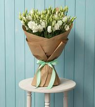 Букет цветов из:  Лизиантусы в Черепаново