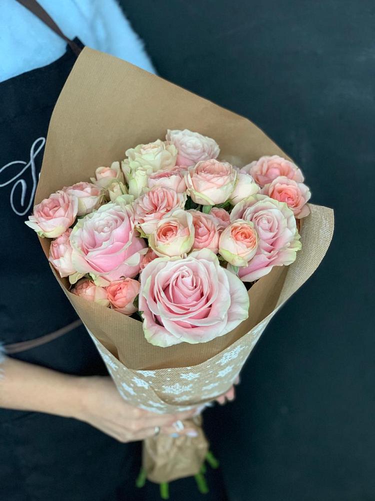 Букет цветов из: Хризантемы и Розы в Черепаново