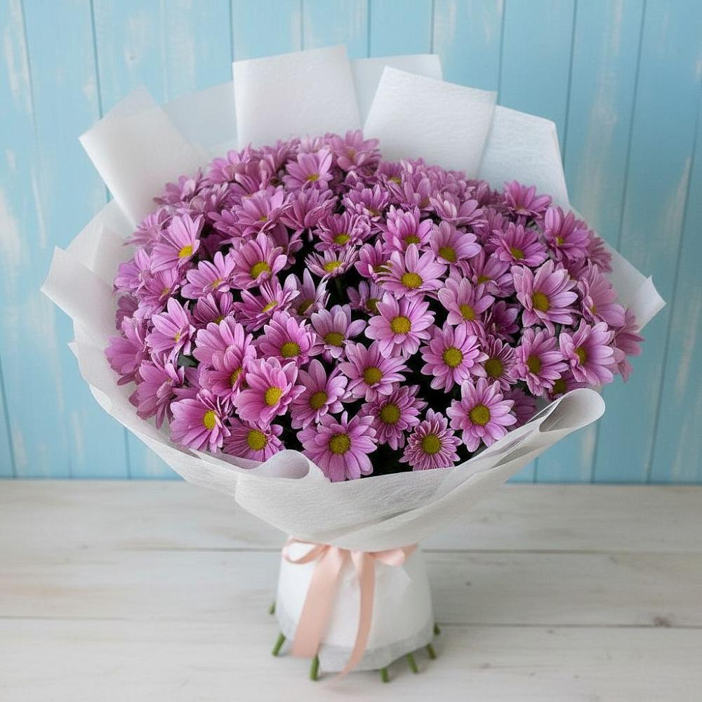 Букет цветов из: Хризантемы в Черепаново