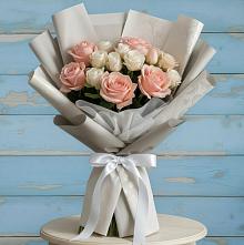 Букет цветов из:  Розы #REPLACE_PRED# Черепаново