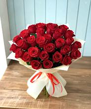 Букет 29 Красных роз в Черепаново