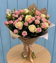 Букет цветов из:  Розы в Черепаново
