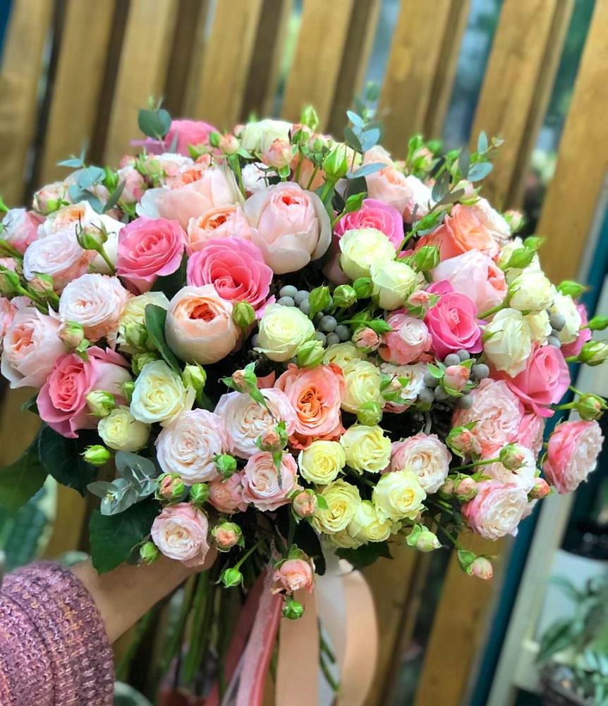 Букет цветов из: Розы в Черепаново