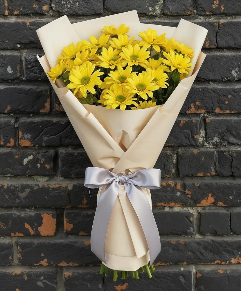 Букет цветов из: Хризантемы в Черепаново