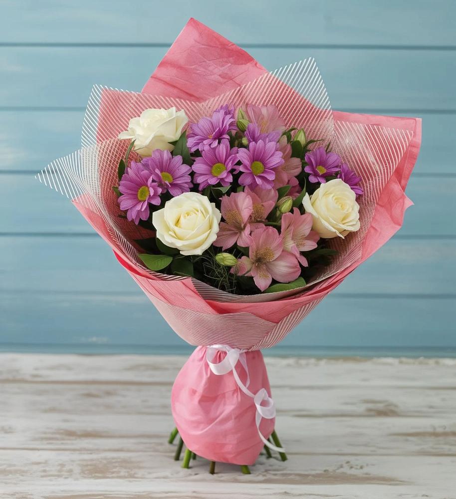 Букет цветов из: Герберы в Черепаново