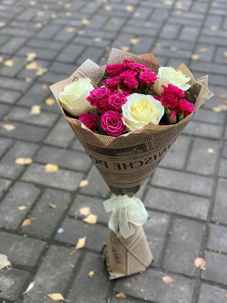 Букет цветов из: Розы в Черепаново