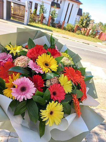 Букет цветов из: Герберы в Черепаново