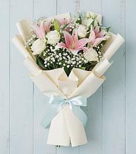 Букет цветов из:  Лилии в Черепаново