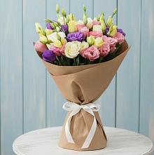 Букет цветов из:  Лизиантусы в Черепаново